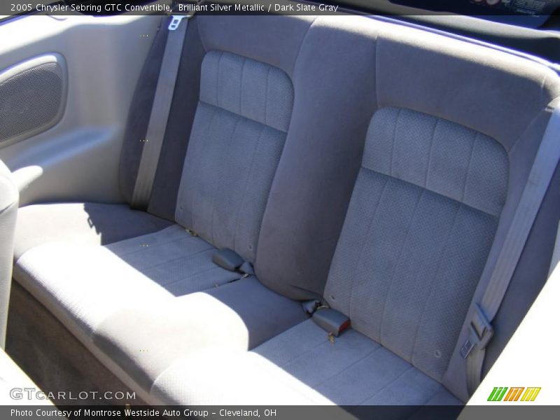Brilliant Silver Metallic / Dark Slate Gray 2005 Chrysler Sebring GTC Convertible
