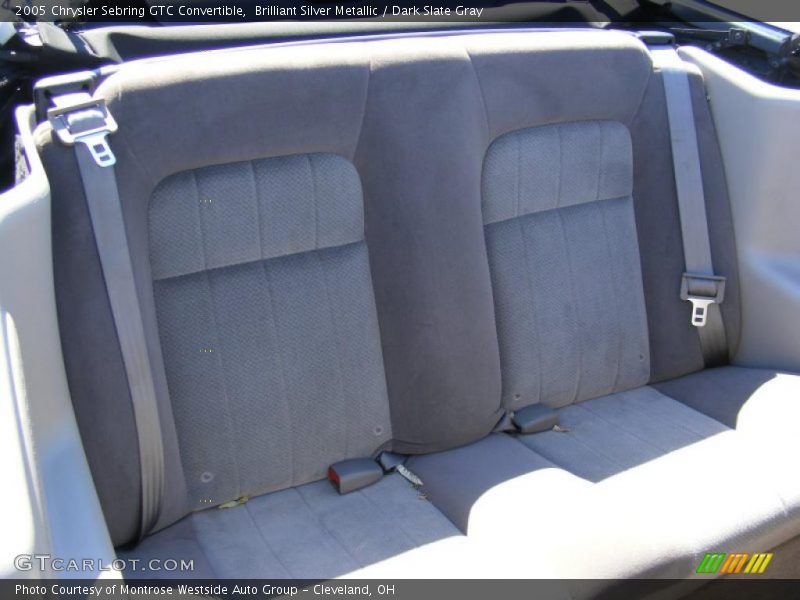 Brilliant Silver Metallic / Dark Slate Gray 2005 Chrysler Sebring GTC Convertible