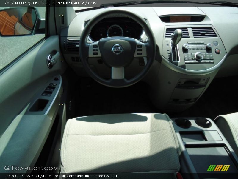 Silver Mist Metallic / Gray 2007 Nissan Quest 3.5 SL