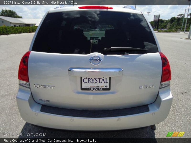 Silver Mist Metallic / Gray 2007 Nissan Quest 3.5 SL