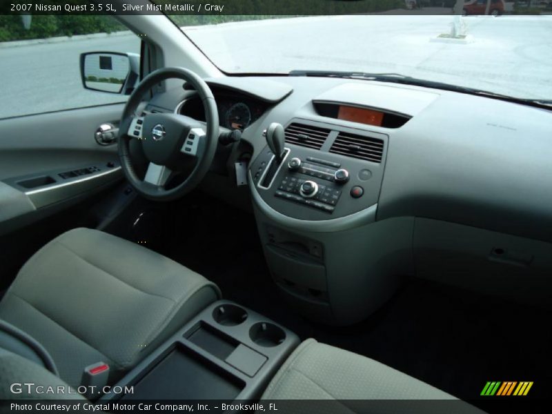 Silver Mist Metallic / Gray 2007 Nissan Quest 3.5 SL
