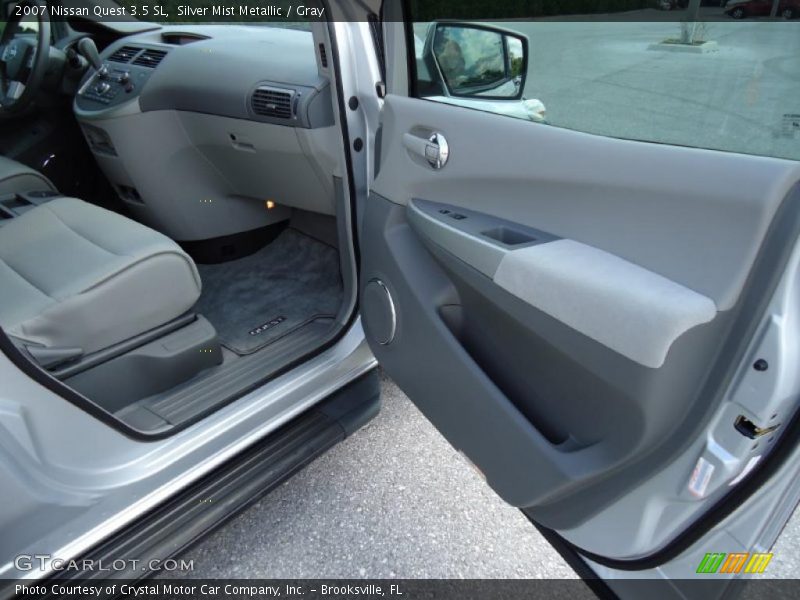 Silver Mist Metallic / Gray 2007 Nissan Quest 3.5 SL