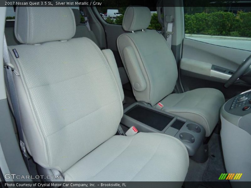 Silver Mist Metallic / Gray 2007 Nissan Quest 3.5 SL