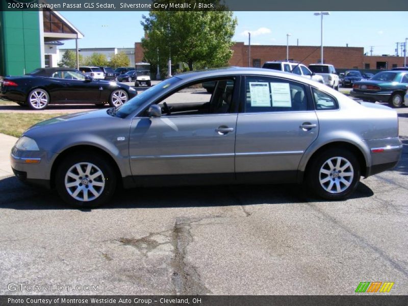 Silverstone Grey Metallic / Black 2003 Volkswagen Passat GLS Sedan