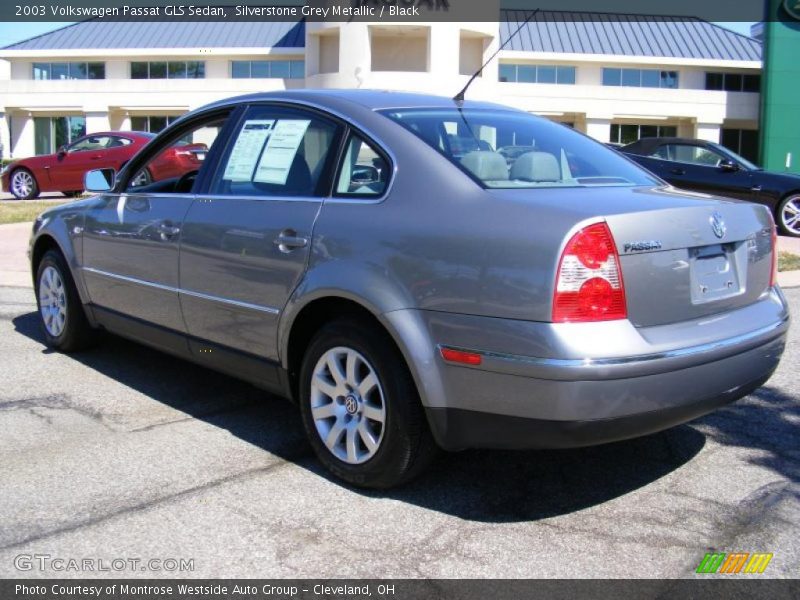 Silverstone Grey Metallic / Black 2003 Volkswagen Passat GLS Sedan
