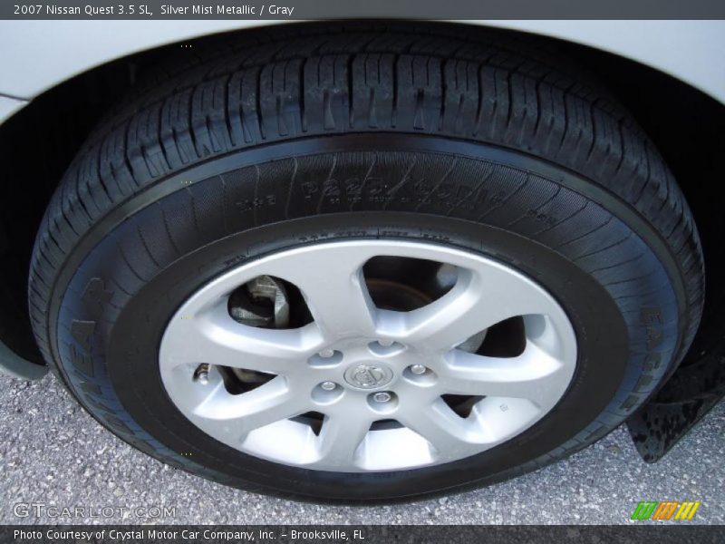 Silver Mist Metallic / Gray 2007 Nissan Quest 3.5 SL