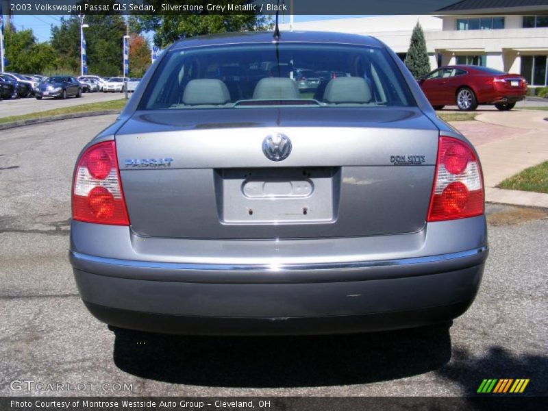 Silverstone Grey Metallic / Black 2003 Volkswagen Passat GLS Sedan