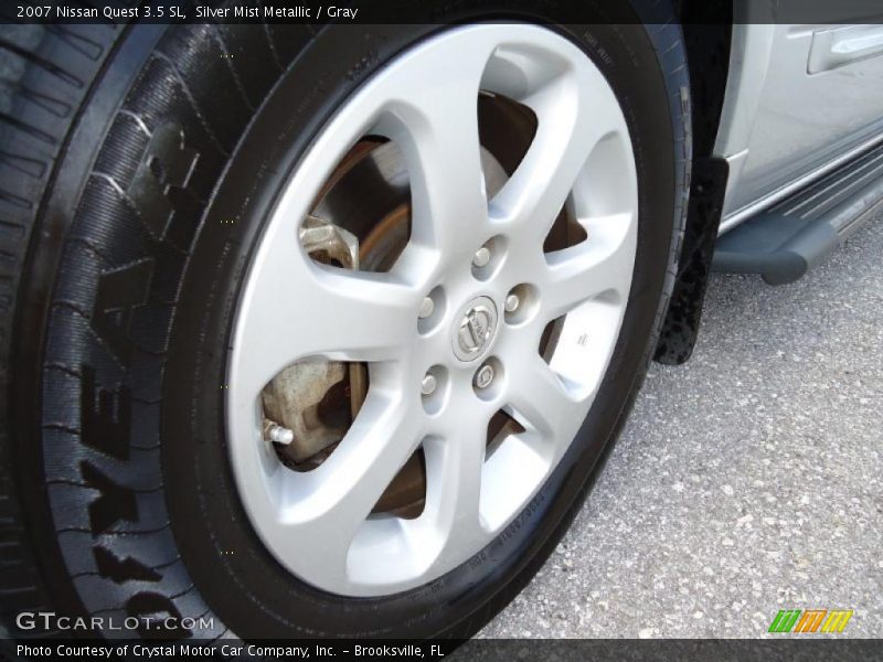 Silver Mist Metallic / Gray 2007 Nissan Quest 3.5 SL