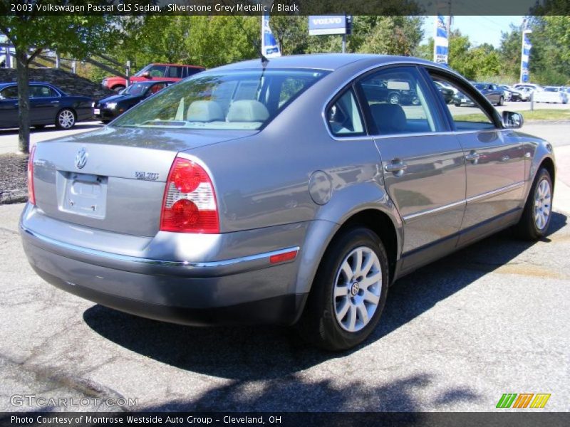 Silverstone Grey Metallic / Black 2003 Volkswagen Passat GLS Sedan