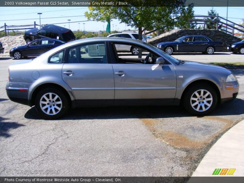 Silverstone Grey Metallic / Black 2003 Volkswagen Passat GLS Sedan