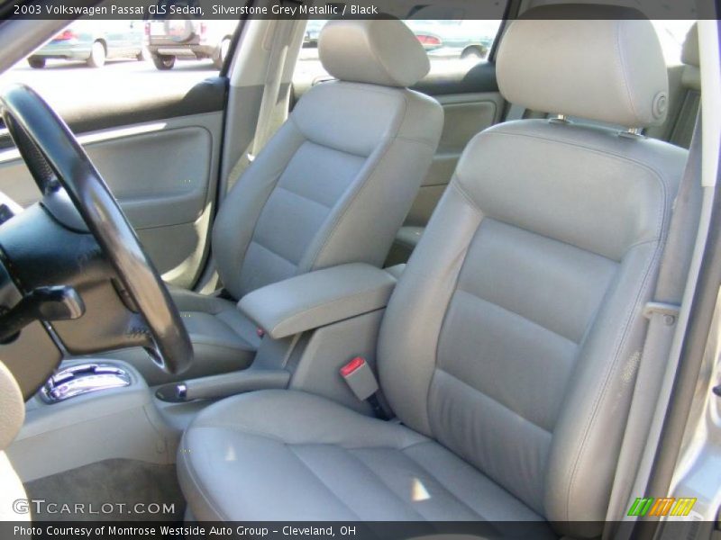 Silverstone Grey Metallic / Black 2003 Volkswagen Passat GLS Sedan