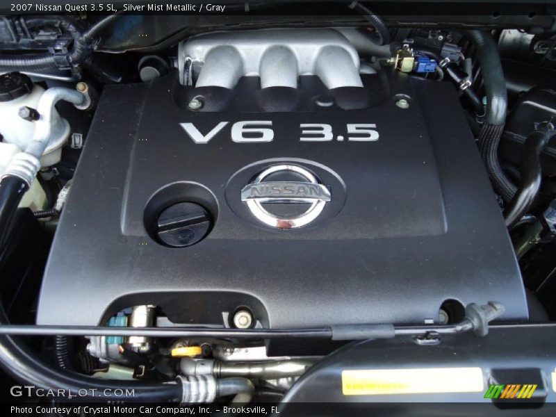 Silver Mist Metallic / Gray 2007 Nissan Quest 3.5 SL