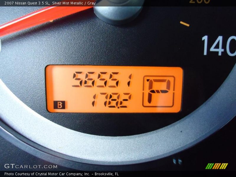 Silver Mist Metallic / Gray 2007 Nissan Quest 3.5 SL