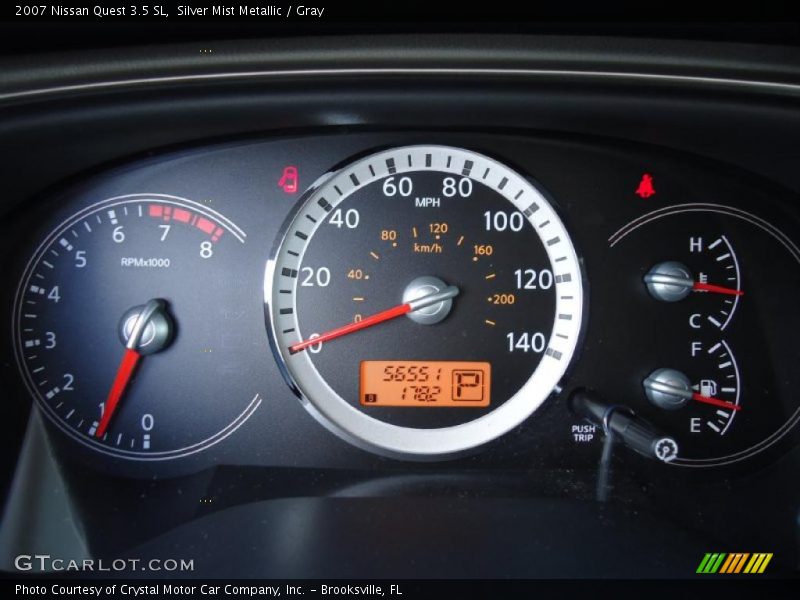 Silver Mist Metallic / Gray 2007 Nissan Quest 3.5 SL