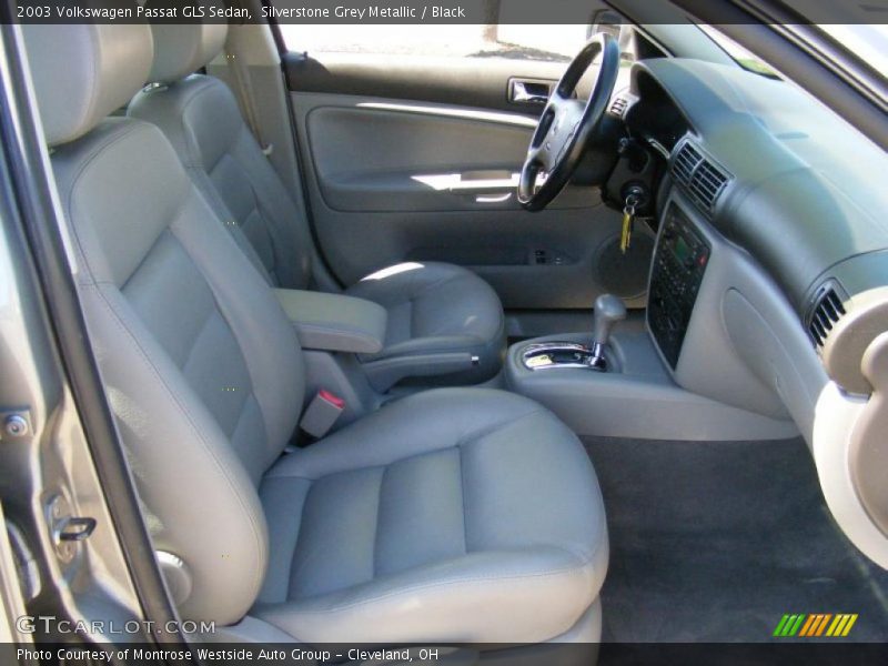 Silverstone Grey Metallic / Black 2003 Volkswagen Passat GLS Sedan