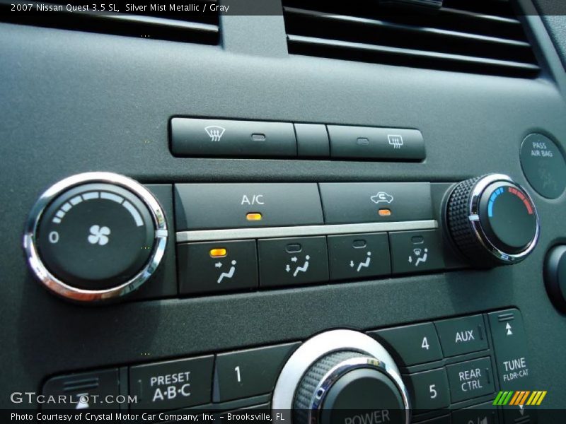 Silver Mist Metallic / Gray 2007 Nissan Quest 3.5 SL