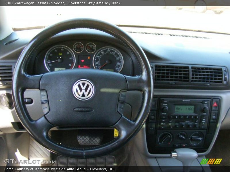 Silverstone Grey Metallic / Black 2003 Volkswagen Passat GLS Sedan