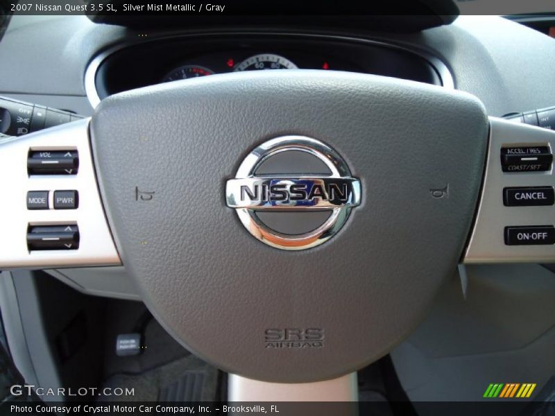 Silver Mist Metallic / Gray 2007 Nissan Quest 3.5 SL