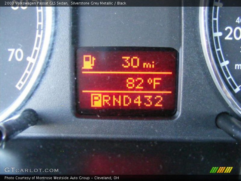 Silverstone Grey Metallic / Black 2003 Volkswagen Passat GLS Sedan