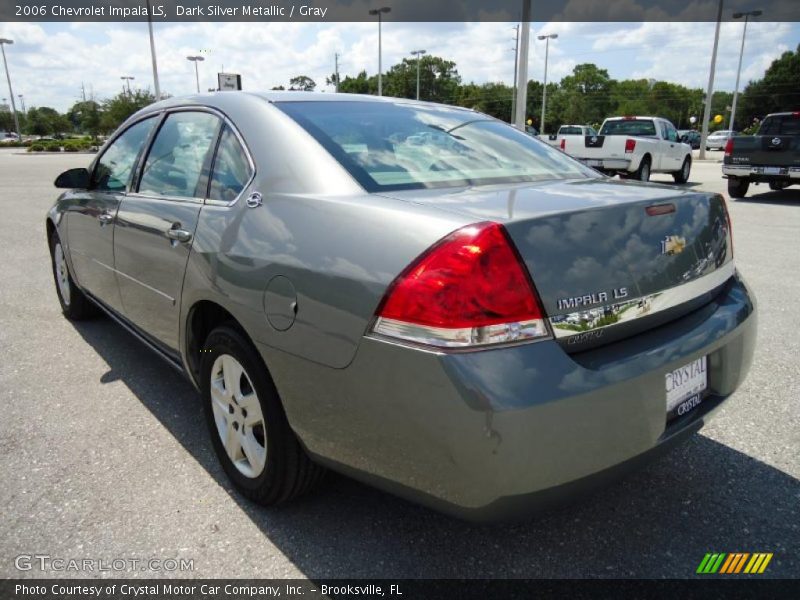 Dark Silver Metallic / Gray 2006 Chevrolet Impala LS