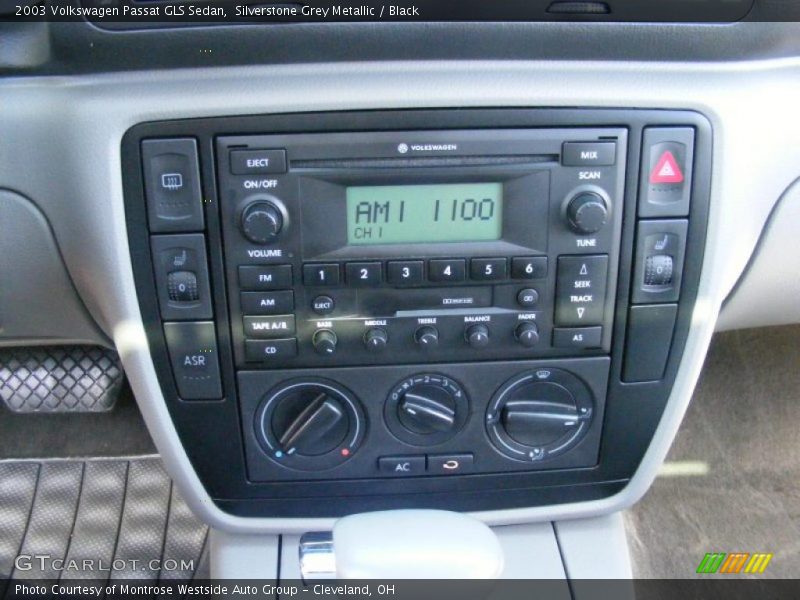 Silverstone Grey Metallic / Black 2003 Volkswagen Passat GLS Sedan