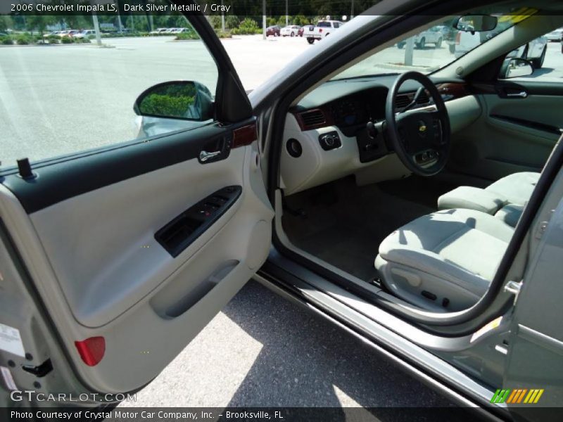 Dark Silver Metallic / Gray 2006 Chevrolet Impala LS