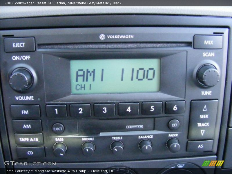 Silverstone Grey Metallic / Black 2003 Volkswagen Passat GLS Sedan