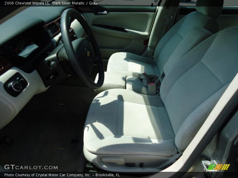 Dark Silver Metallic / Gray 2006 Chevrolet Impala LS