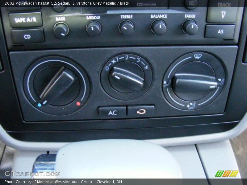 Silverstone Grey Metallic / Black 2003 Volkswagen Passat GLS Sedan