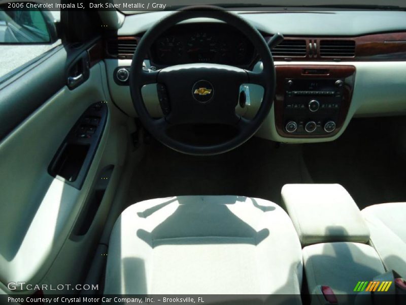 Dark Silver Metallic / Gray 2006 Chevrolet Impala LS