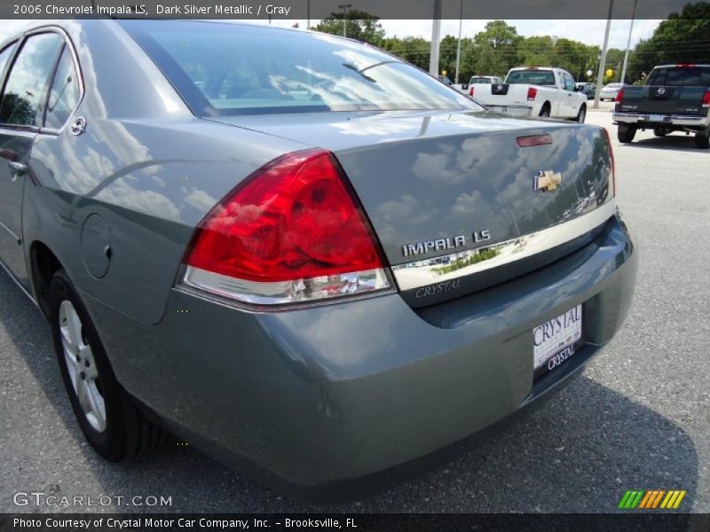 Dark Silver Metallic / Gray 2006 Chevrolet Impala LS