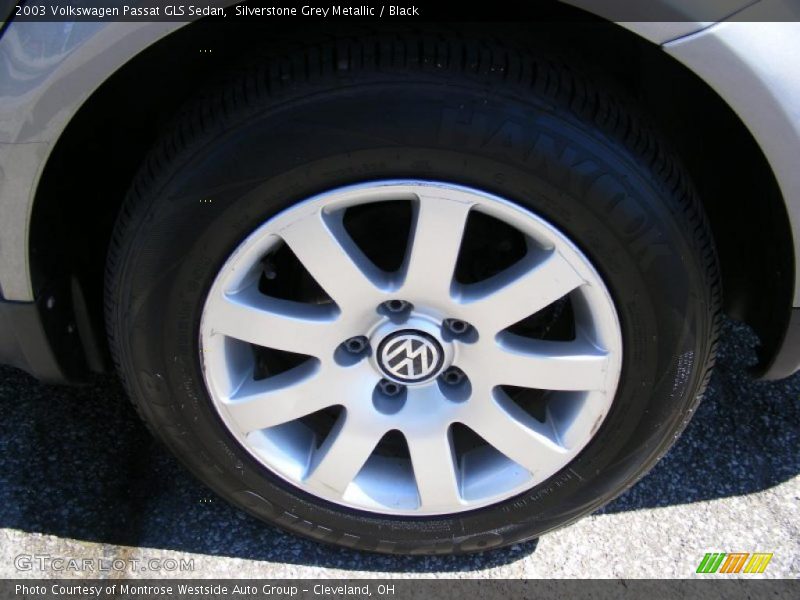 Silverstone Grey Metallic / Black 2003 Volkswagen Passat GLS Sedan