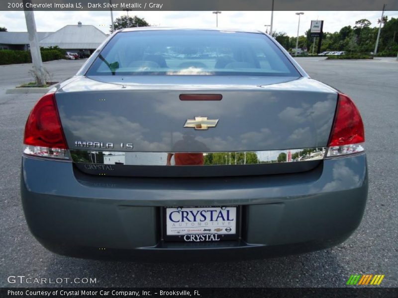 Dark Silver Metallic / Gray 2006 Chevrolet Impala LS