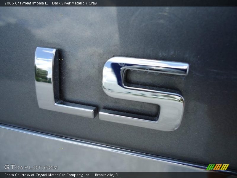 Dark Silver Metallic / Gray 2006 Chevrolet Impala LS
