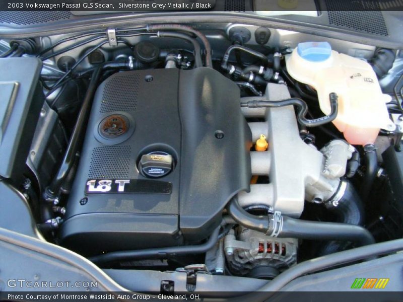 Silverstone Grey Metallic / Black 2003 Volkswagen Passat GLS Sedan