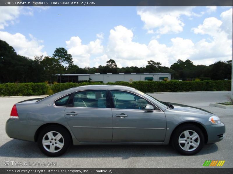 Dark Silver Metallic / Gray 2006 Chevrolet Impala LS