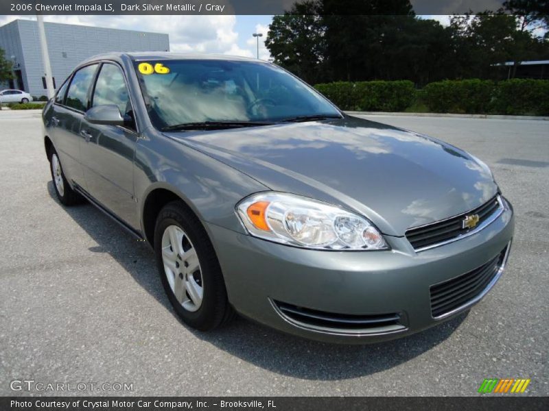 Dark Silver Metallic / Gray 2006 Chevrolet Impala LS