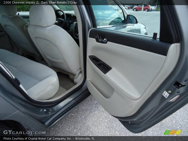 Dark Silver Metallic / Gray 2006 Chevrolet Impala LS