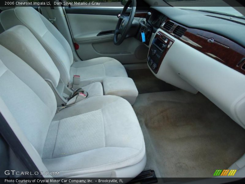 Dark Silver Metallic / Gray 2006 Chevrolet Impala LS