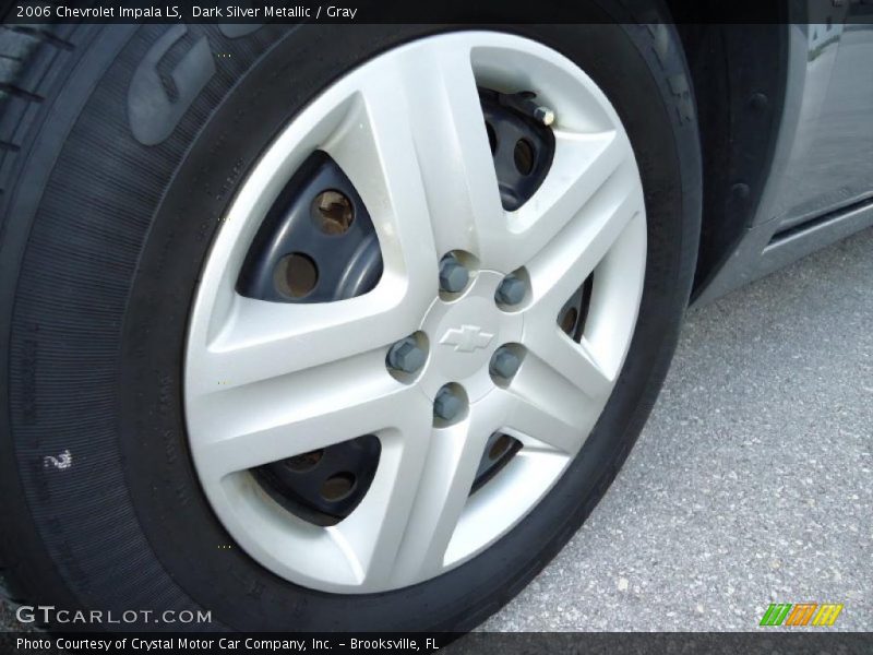 Dark Silver Metallic / Gray 2006 Chevrolet Impala LS