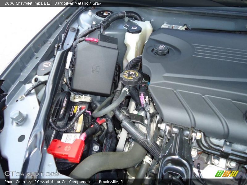 Dark Silver Metallic / Gray 2006 Chevrolet Impala LS