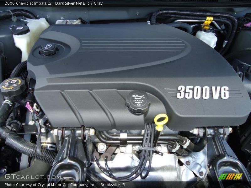 Dark Silver Metallic / Gray 2006 Chevrolet Impala LS