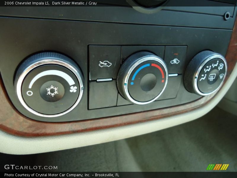 Dark Silver Metallic / Gray 2006 Chevrolet Impala LS