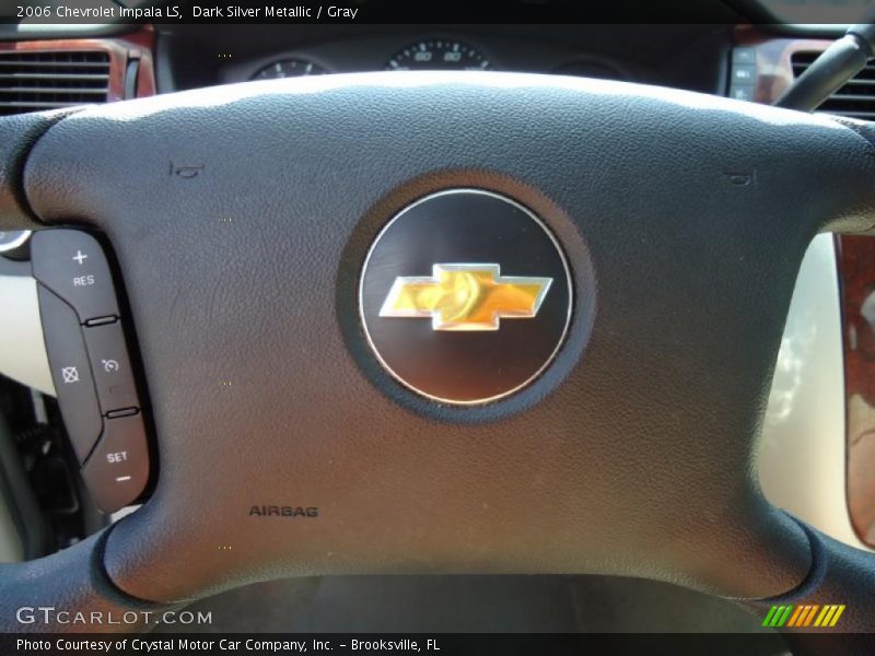 Dark Silver Metallic / Gray 2006 Chevrolet Impala LS