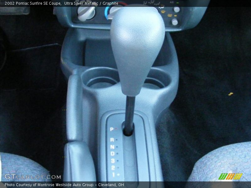 Ultra Silver Metallic / Graphite 2002 Pontiac Sunfire SE Coupe