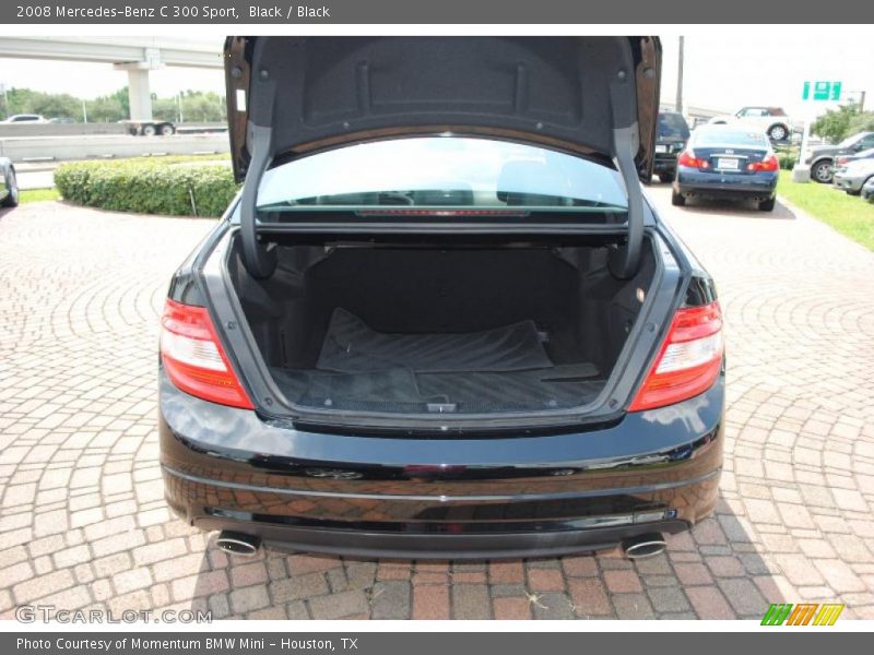 Black / Black 2008 Mercedes-Benz C 300 Sport