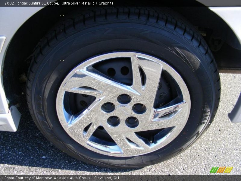 Ultra Silver Metallic / Graphite 2002 Pontiac Sunfire SE Coupe