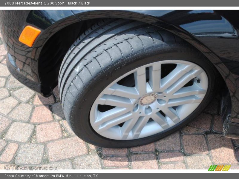 Black / Black 2008 Mercedes-Benz C 300 Sport