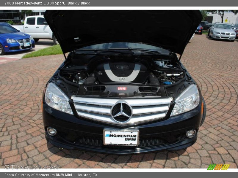 Black / Black 2008 Mercedes-Benz C 300 Sport