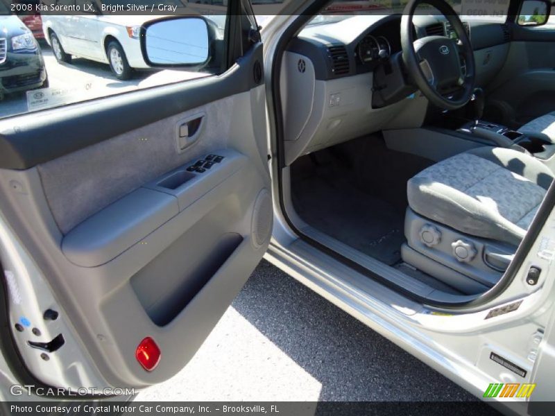 Bright Silver / Gray 2008 Kia Sorento LX